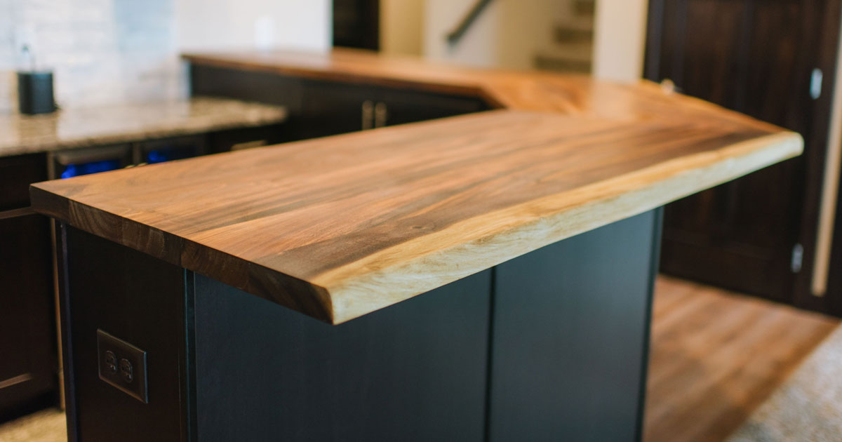 Diy Live Edge Countertop Projects, How To Make A Plank Countertop