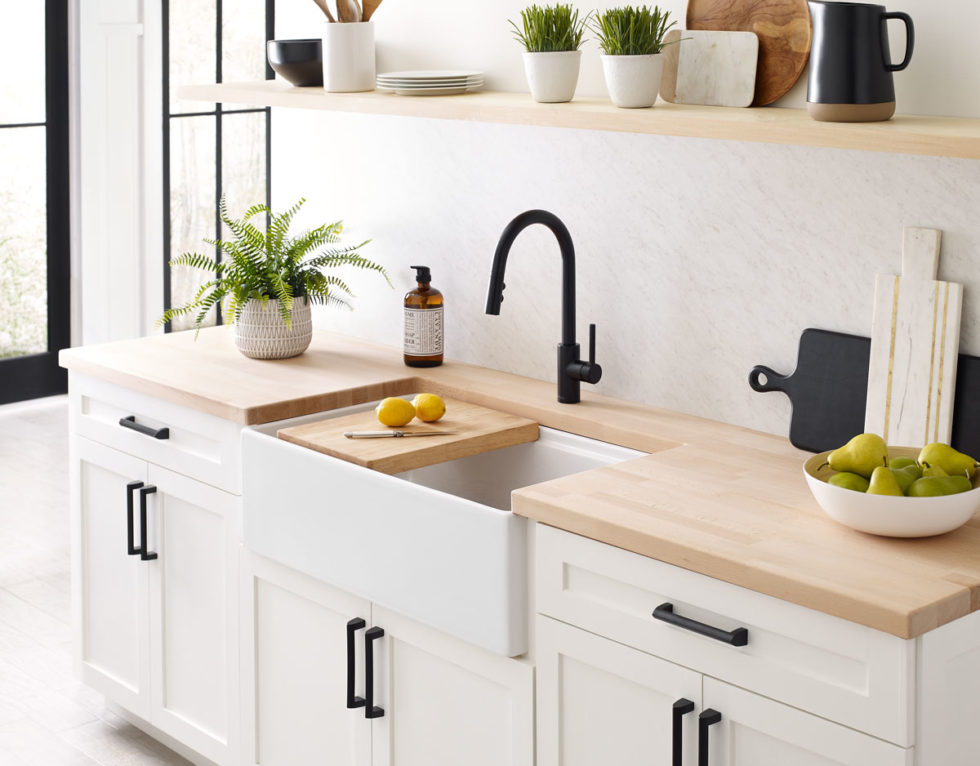 Best Kitchen Sink Styles for Butcher Block Countertops Hardwood
