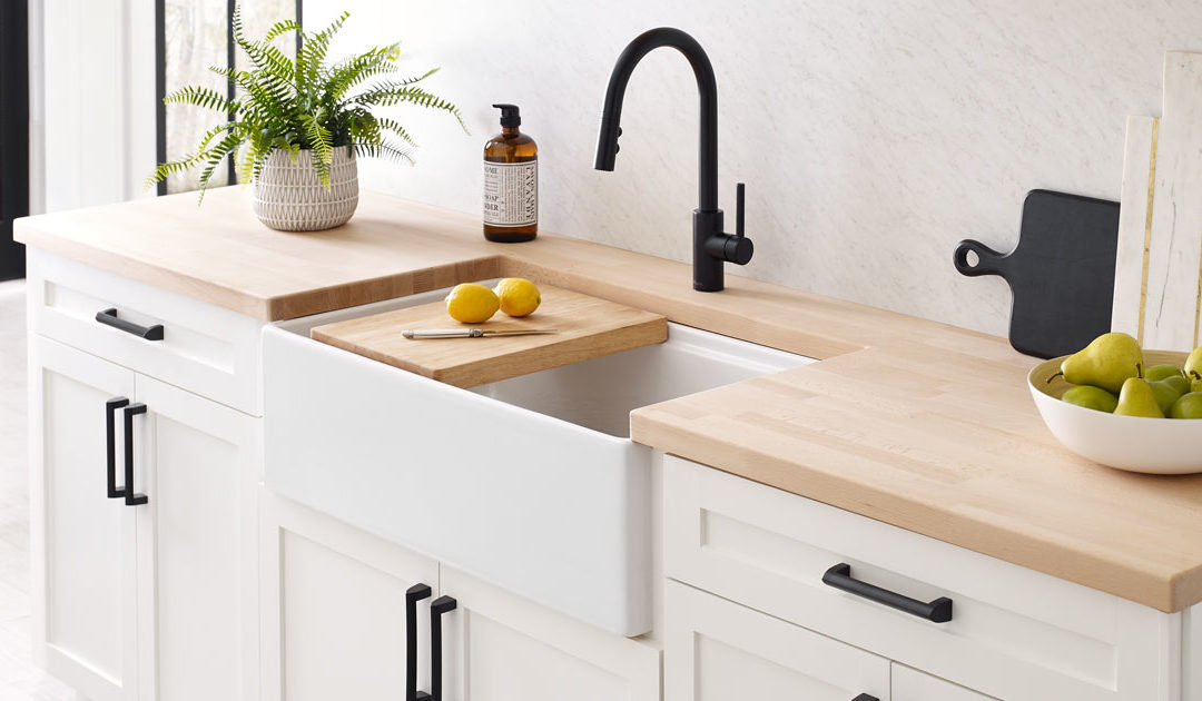 Best Kitchen Sink Styles for Butcher Block Countertops