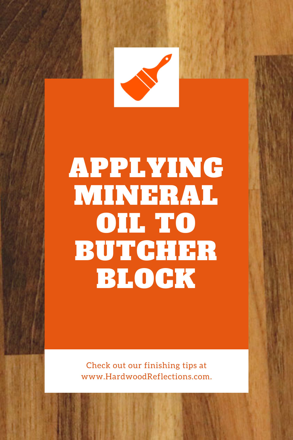 Applying Mineral Oil for a Food Safe Butcher Block