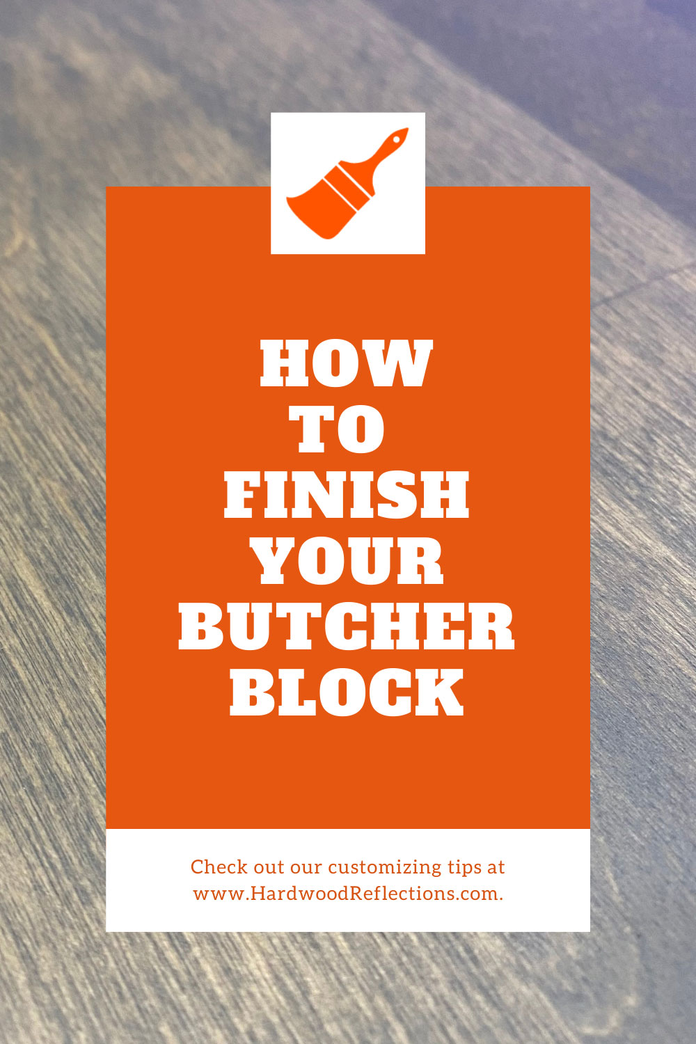 How to Finish your Butcher Block