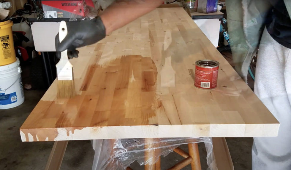 How To Prepare & Stain Your Hardwood Butcher Block — Perfect For ...